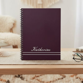 Caderno Espiral Nome
