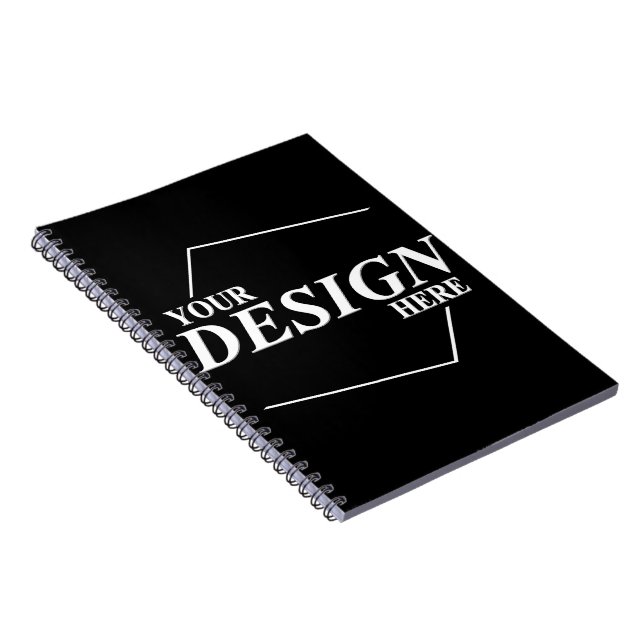 Caderno Espiral Nome comercial da empresa Design (Lado Direito)