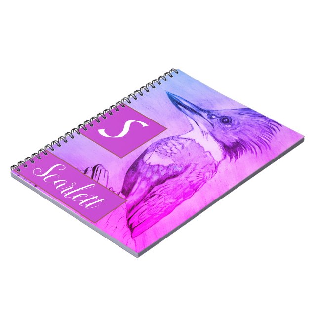 Caderno Espiral Nome personalizado (Left Side)