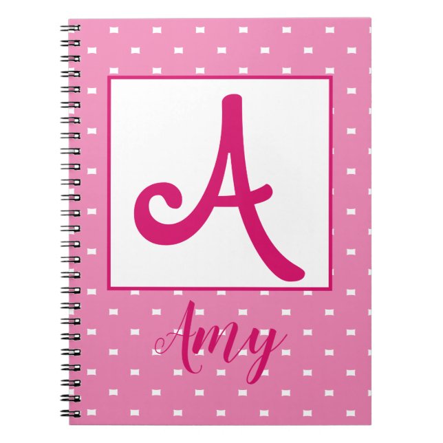 Caderno Espiral Nome personalizado (Frente)