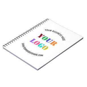 Caderno Espiral Nome personalizado do logotipo Promocional persona