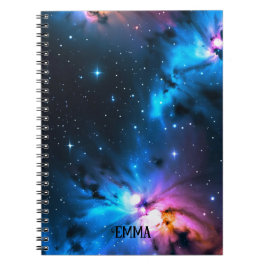 Caderno Espiral Nome Personalizado dos Incêndios Celestiais das Es