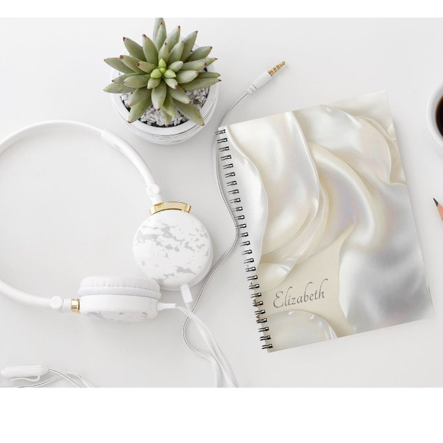 Caderno Espiral Nome Personalizado Mãe Legante de Pérola (Criador carregado)