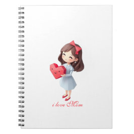 Caderno Espiral Nomes de Crianças Personalizadas