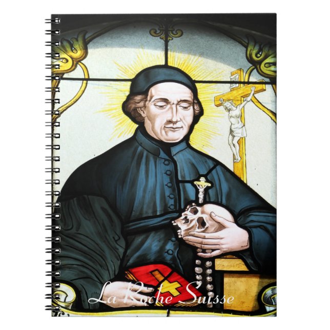 Caderno Espiral Nootbook Kirchenfenster La Roche Suisse (Frente)