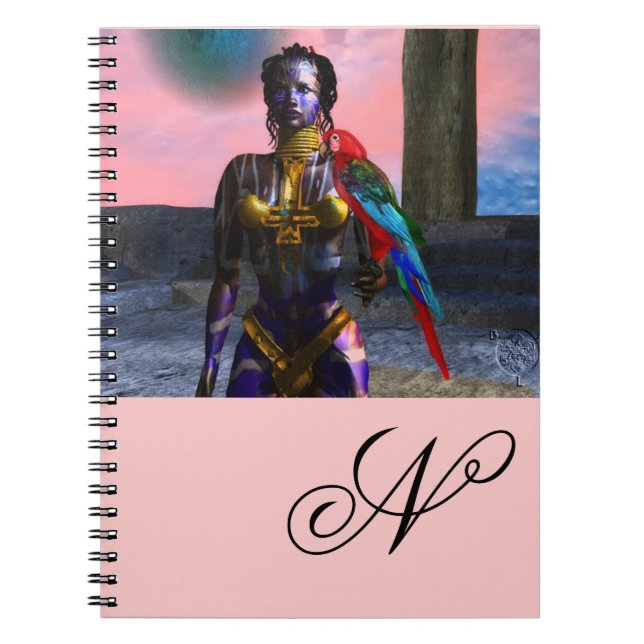 CADERNO ESPIRAL NORA CYBER WARRIOR MONOGRAM (Frente)