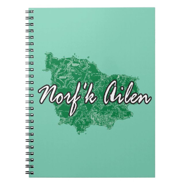 Caderno Espiral Norf'k Ailen (Frente)
