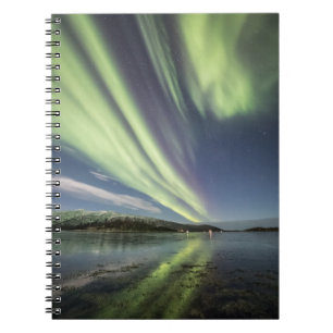 Caderno Espiral Norte Lights Noruega