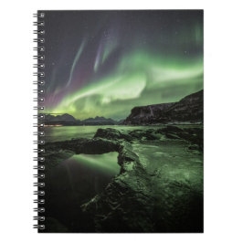 Caderno Espiral Norte Lights Noruega