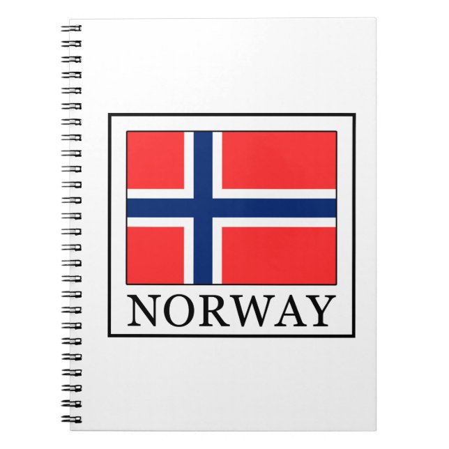 Caderno Espiral Noruega (Frente)