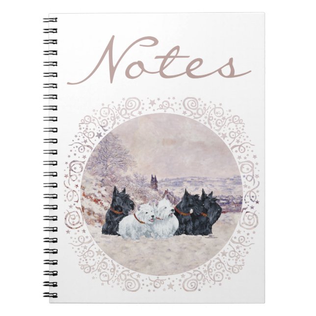 Caderno Espiral Nós Cinco Invernos (Frente)