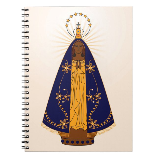 Caderno Espiral Nossa Senhora Aparecida (Frente)