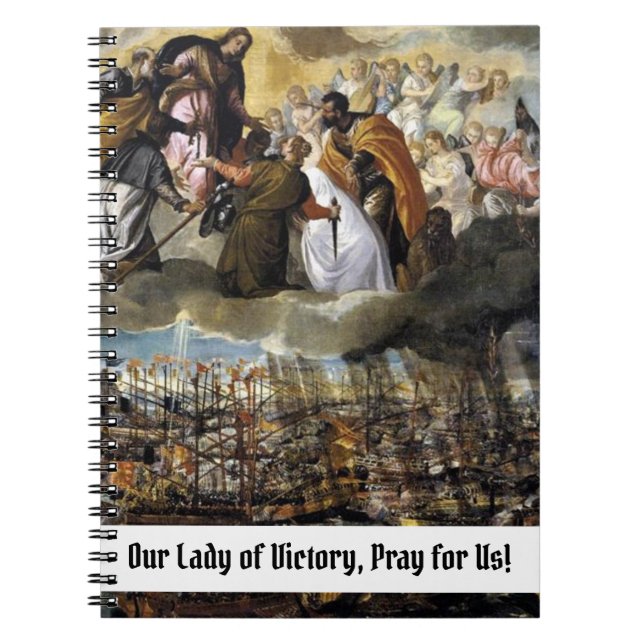 Caderno Espiral Nossa Senhora da Vitória (Frente)