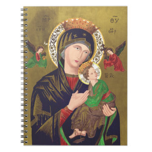 Caderno Espiral Nossa Senhora do Perpétuo Socorro