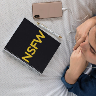 Caderno Espiral Not Safe For Work (NSFW)