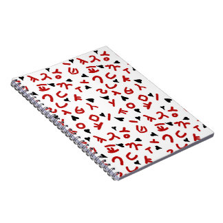 Caderno Espiral nota coreana