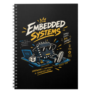 Caderno Espiral Nota do Engenheiro de Hardware e Software de Siste
