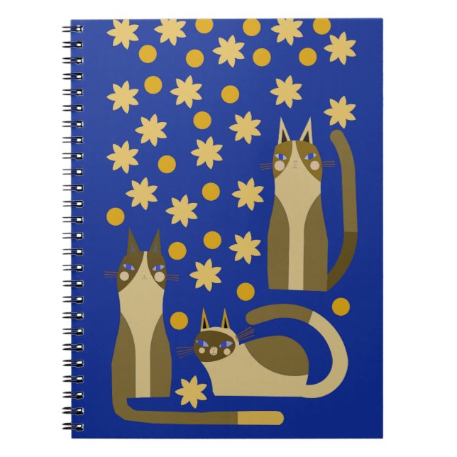 CADERNO ESPIRAL NOTA PARA AMADORES DE GATO (Frente)