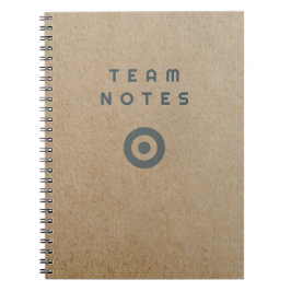 Caderno Espiral Notas da Equipe