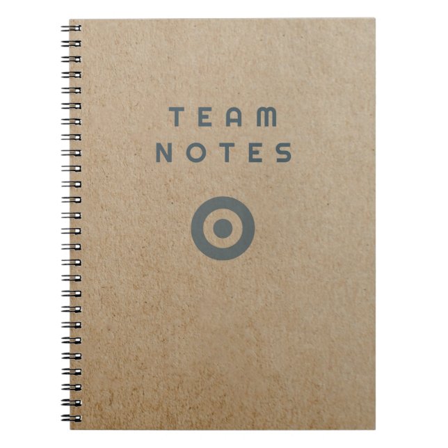 Caderno Espiral Notas da Equipe  (Frente)