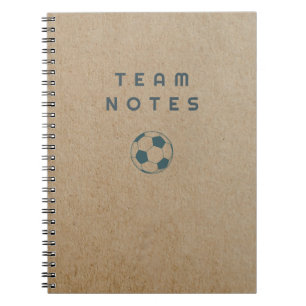 Caderno Espiral Notas da Equipe - Futebol
