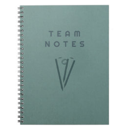 Caderno Espiral Notas da Equipe - para Treinadores, Jogadores e Fã