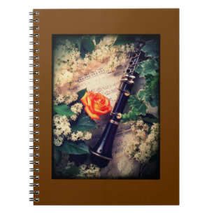 Caderno Espiral Notas da música