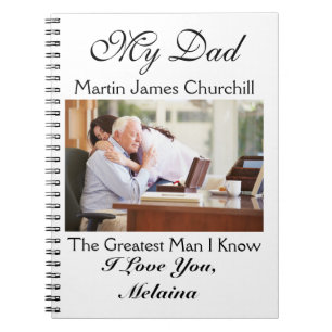 Caderno Espiral Notas de amor para Pai/Avô/Marido