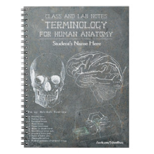 Caderno Espiral Notas de classe e laboratório - Terminologia (Pers