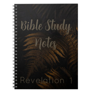 Caderno Espiral Notas de Estudo da Ressurreição, Estudo Bíblico da