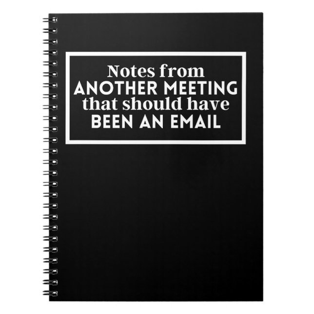 Caderno Espiral Notas de outra reunião que deveriam ser enviadas p (Frente)