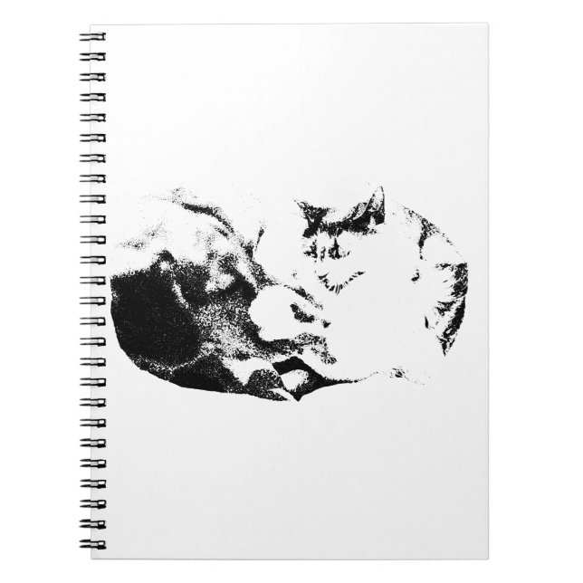 Caderno Espiral Notas de Outubro de Dois (Frente)