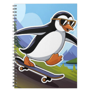 CADERNO ESPIRAL NOTAS DE PENGUIM