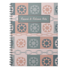 Caderno Espiral Notas de Pesquisa e Referência: