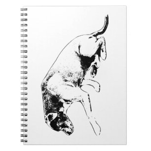 Caderno Espiral Notas de Treinamento com Pup de Pista