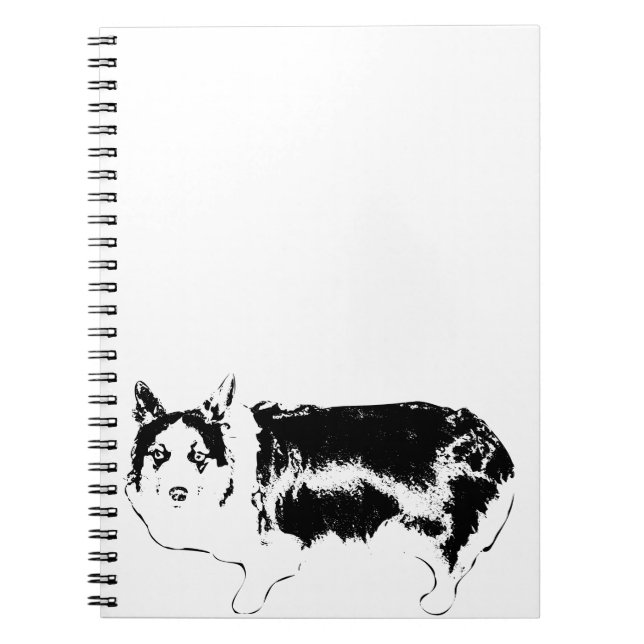 Caderno Espiral Notas de um Nugget Vigiante (Frente)