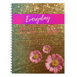 Caderno Espiral notas diárias