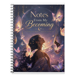 Caderno Espiral Notas do Meu Diário de Tornar-me