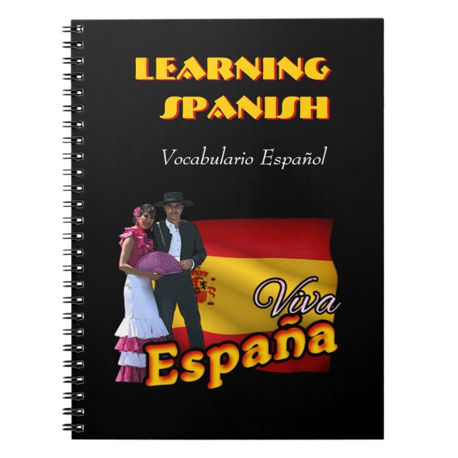 Caderno Espiral Notas do vocabulário espanhol (Frente)