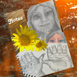 Caderno Espiral Notas para o notebook de diálogos agradáveis