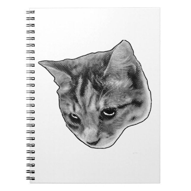 Caderno Espiral Notas sob olhos vigiados (Frente)