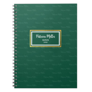 Caderno Espiral Notas sobre o verde