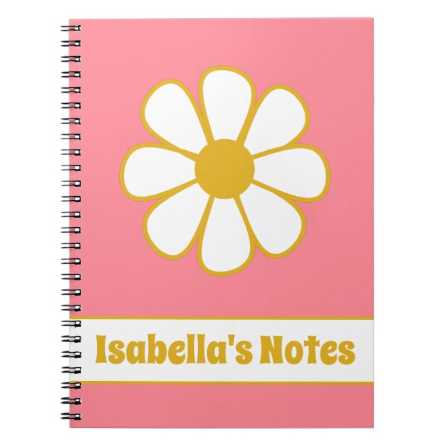 Caderno Espiral Notebo Personalizado Retro-Personalizado de Soltei (Frente)