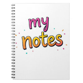Caderno Espiral Notebook 