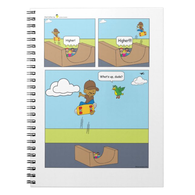 Caderno Espiral Notebook (Frente)