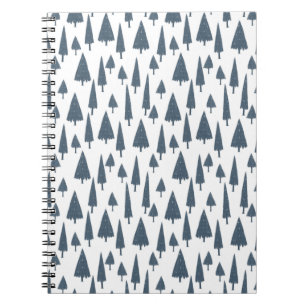 Caderno Espiral Notebook (16,5 x 22,2 cm) - Padrão de Natal