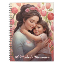 Caderno Espiral Notebook 1 para memórias das mães