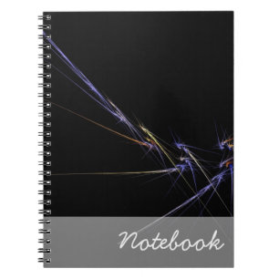 Caderno Espiral Notebook abstrato