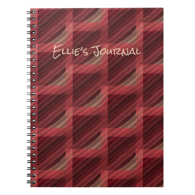 Caderno Espiral Notebook Abstrato Spiral Personalizado (Frente)