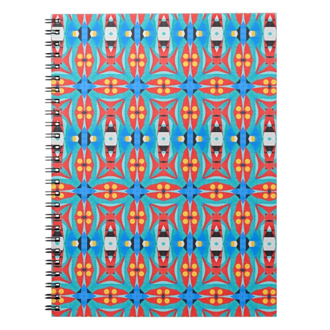 Caderno Espiral Notebook Africano Tribal (Frente)
